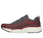 Skechers Max Cushioning Elite - Brilliant, CHARCOAL / RED, large image number 4