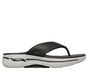 Skechers GOwalk Arch Fit Sandal, ZWART / GRIJS, large image number 0