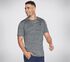 Skechers Apparel On the Road Tee, LIGHT GRAY, swatch