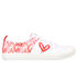 Skechers x JGoldcrown: BOBS B Cool - All Corazon, WHITE / RED / PINK, swatch