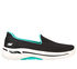 Skechers GO WALK Arch Fit - Imagined, BLACK / TURQUOISE, swatch