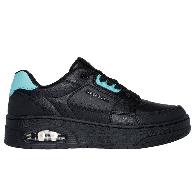 Uno Court - Courted Style, BLACK / TURQUOISE, largeimage number 0