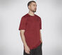 Skechers Apparel On the Road Tee, ROUGE, large image number 2