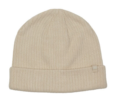 Solid Ribknit Beanie Hat
