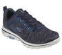 Relaxed Fit: Skechers GO GOLF WALK 5, MARINE / BLAUW, large image number 4