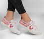 Skechers x JGoldcrown: BOBS B Cool - All Corazon, WHITE / RED / PINK, large image number 1