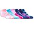 6 Pack Low Cut Tie-Dye Socks, ASSORTED, swatch