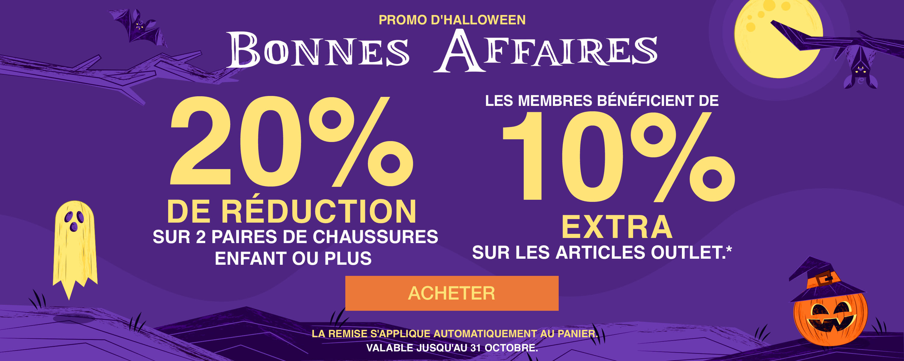 Halloween Promo Skechers